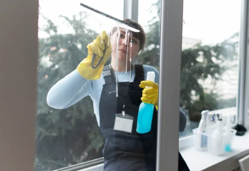 Nettoyage de vitres intérieures et extérieures à Trépot